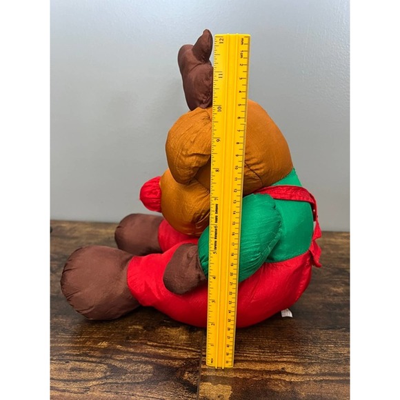Nylon Holiday Reindeer Plush - Picture 7 of 7